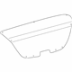 Toyota 64719-02100-C0 Trunk Lid Trim, Rear