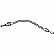 Toyota 69780-01040 Control Cable, Driver Side