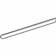 Toyota 75731-0C030-A0 Body Side Molding, White, Outside Passenger Side