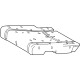 Toyota 79245-0E030 Seat Cushion Pad, Driver Side