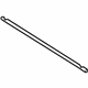 Toyota 85224-04020 Wiper Blade Backing Plate, Driver Side, Rubber