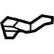 Toyota 82711-34470 Wire Clamp, Driver Side