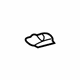 Toyota 63488-AD010 Rear Extension Cushion, Passenger Side