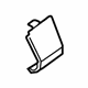 Toyota 45187-0C010-B0 Lower Cover, Driver Side