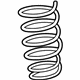Toyota 48131-04491 Coil Spring, Passenger Side