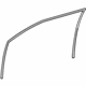 Toyota 68141-21050 Run Channel, Passenger Side