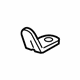 Toyota 73719-06010 Child Seat Bracket, Rear