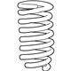 Toyota 48131-60C81 Coil Spring, Driver Side
