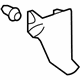 Toyota 62111-60150-C0 Cowl Trim, Black, Passenger Side
