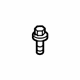 Toyota 90119-06506 Headlamp Assembly Screw, Upper