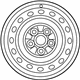 Toyota 42611-02A00 Wheel, Steel