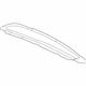Toyota 53142-WAA01 Air Vent, Driver Side