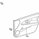 Toyota 67610-5CC92-B0 Door Trim Panel, Front Passenger Side