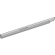 Toyota 68171-48080 Belt Weatherstrip, Inner Passenger Side
