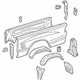 Toyota 65500-0C060 Side Panel, Passenger Side
