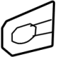 Toyota 69241-0C020 Handle, Outside Pad, Front