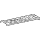 Toyota 58261-62010 Upper Panel, Center