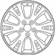 Toyota 42611-07031 Wheel, Alloy