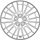 Toyota 42611-07050 Wheel, Alloy