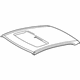 Toyota 63111-33200 Roof Panel