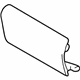 Toyota 71894-48010-A0 Front Cover, Driver Side
