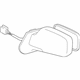 Toyota 87910-2D110-A0 Mirror Assembly, White, Passenger Side