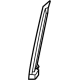 Toyota 67403-0E130 Guide Channel, Rear Lower Passenger Side