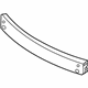 Toyota 52131-AC060 Impact Bar, Front