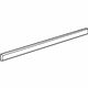 Toyota 75731-02080 Body Side Molding, Outside Passenger Side