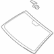 Toyota 56101-52490 Windshield, Front