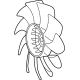 Toyota 16361-70100 Fan Blade, Passenger Side