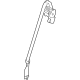 Toyota 73350-42040-C0 Lap & Shoulder Belt, Center