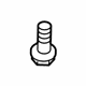 Toyota 90105-A0301 Support Brace Bolt