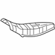 Toyota 58151-12210 Heat Shield, Front