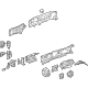 Toyota 57101-33907 Rail Assembly, Passenger Side