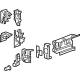 Toyota 57013-33010 Rail Extension, Passenger Side