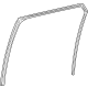 Toyota 68142-42070 Run Channel, Passenger Side