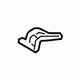 Toyota 71334-47010 Seat Frame Stopper, Rear