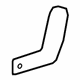 Toyota 71828-47010-B1 Hinge Cover, Gray, Rear Passenger Side