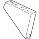 Toyota 71651-02160 Seat Back Pad, Passenger Side