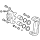 Toyota 47730-0E071 Cylinder Assembly, Front Disc Brake, Passenger Side