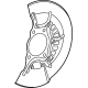 Toyota 47781-0E060 Splash Shield, Front Passenger Side