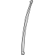 Toyota 67401-08030 Front Guide, Lower Passenger Side