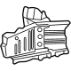 Toyota 57023-42020 Rail Extension, Passenger Side