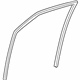 Toyota 68141-01070 Run Channel, Front Passenger Side