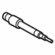 Toyota 41337-35020 Output Shaft, Passenger Side