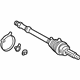 Toyota 42370-19205 Axle Shafts, Rear Driver Side