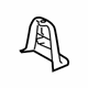 Toyota 71639-60110-A3 Hinge Cover, Sand, Driver Side