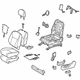 Toyota 71200-48M41-B0 Seat Assembly, Front Driver Side