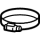 Toyota 82711-12A70 Battery Clamp